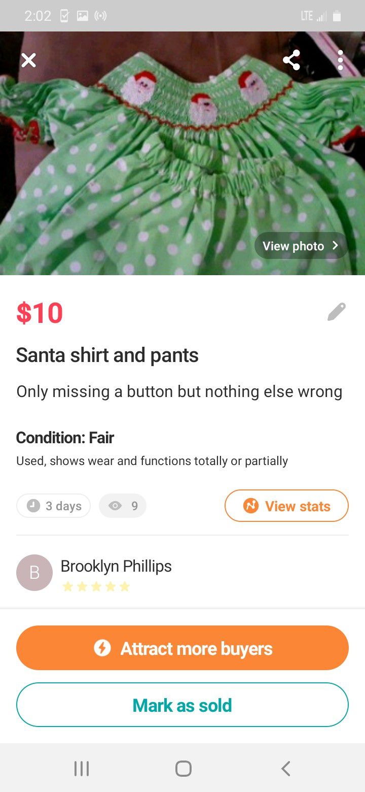 Santa shirt
