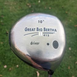 Callaway Great Big Bertha II Driver 11° RH
