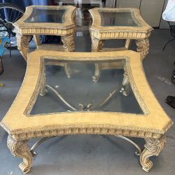 Set Of 3 Coffee Tables 