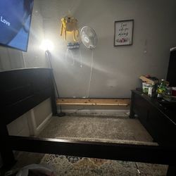 Full Bed Just Frame No Mattress