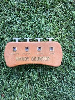 Vintage Handy Counter Money Tracker
