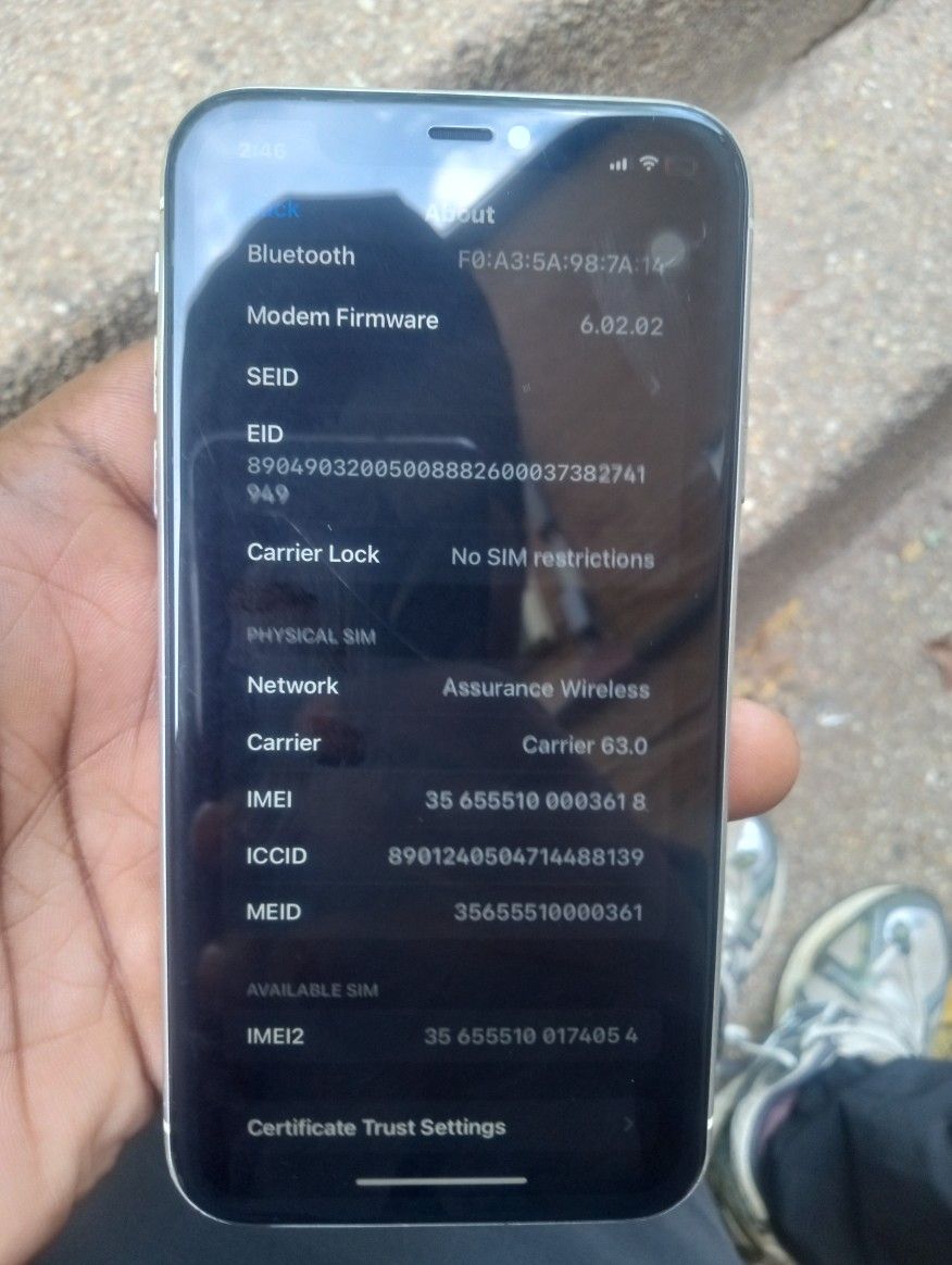 Fully Unlocked To Carrier iPhone 11