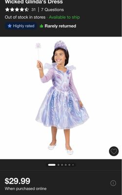 Wicked Galinda play dress