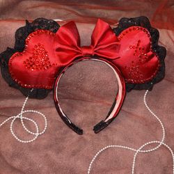Handmade Heart Shaped Disney Ears ❤️‍🔥