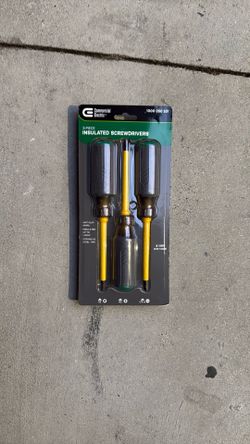 General Electric Insulated Slim Tip Screwdriver Set (2-Piece)