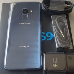 Samsung Galaxy S9  , Unlocked   for all Company Carrier ,  Excellent Condition  Like New 