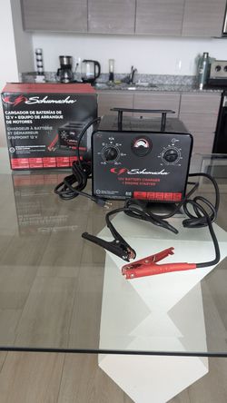 Schumacher 6V/12V Timer-Controlled Battery Charger and Jump Starter