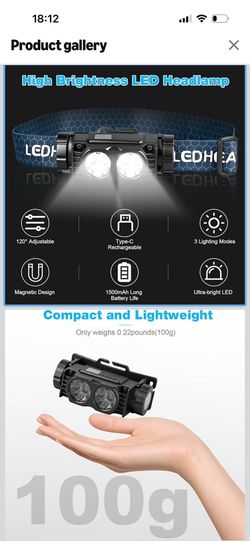 Rechargeable Tattoo Headlamp Kit w/ Polarized Glasses – Anti-Glare LED Light for Perfect Color Detail | Pro Tattoo Lighting