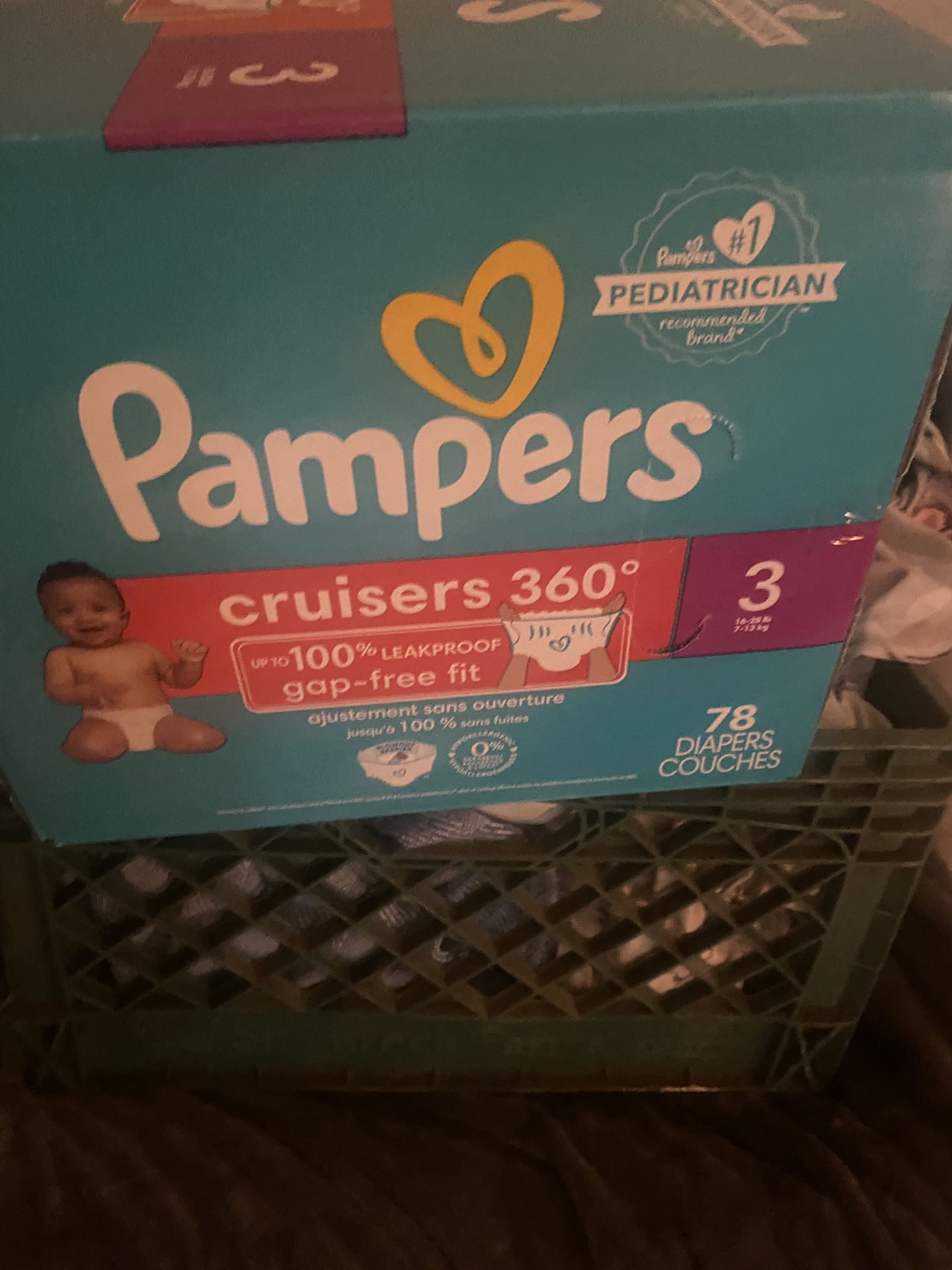 Pampers 360 Size 3 78 Count