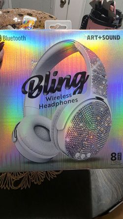 Bling Bluetooth wireless headphones