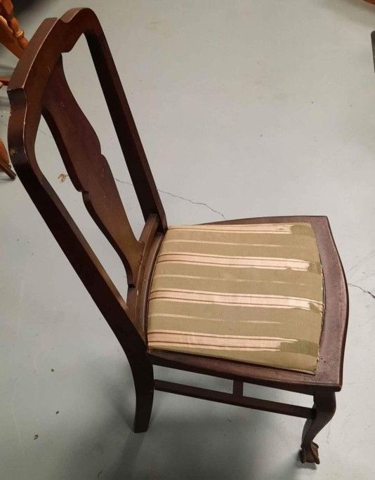 Antique Chairs Set 2 (Rocker And Regular)