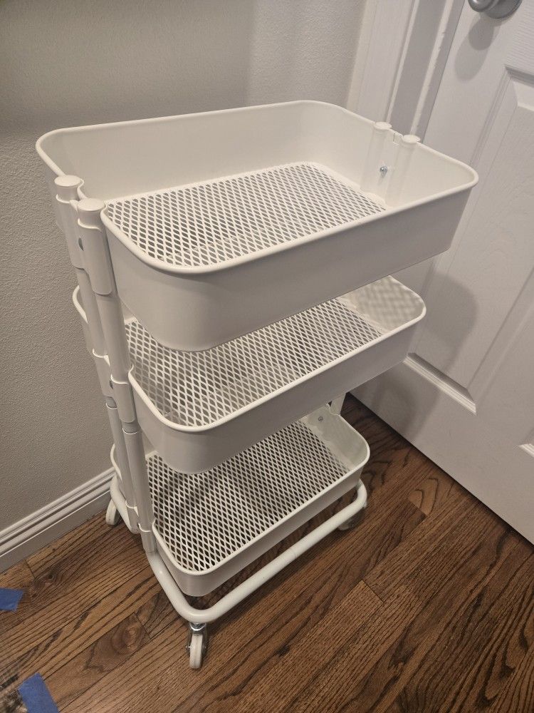 3 Tier Metal Cart - Like New