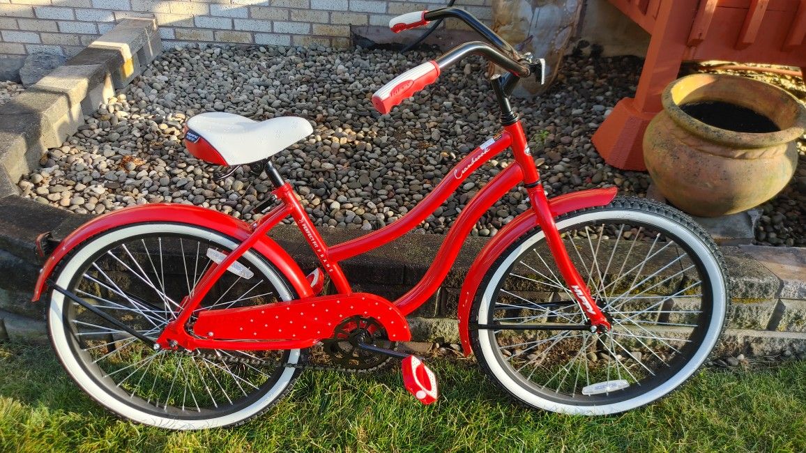 Huffy 24" Cranbrook Girls' Cruiser Bike with Perfect Fit Frame