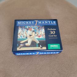 Mickey Mantle Pinnacle Exclusive 30 Card Set