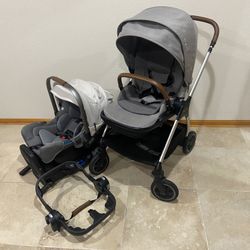 Nuna Triv Stroller with Car Seat RX