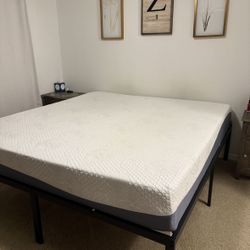 King Size Bed + Frame 
