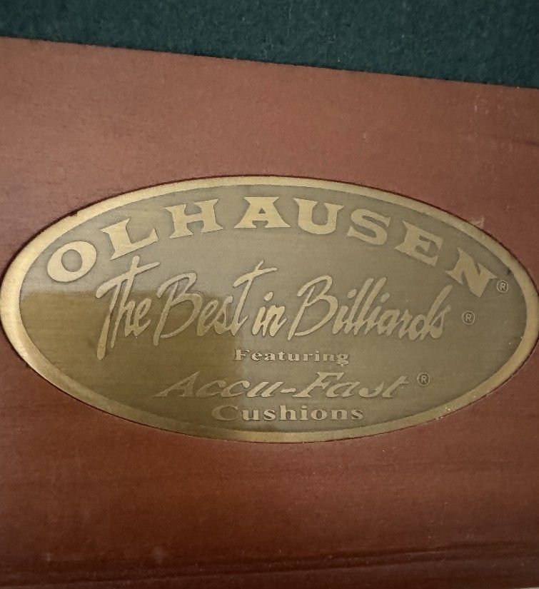 Pool Table Olhausen