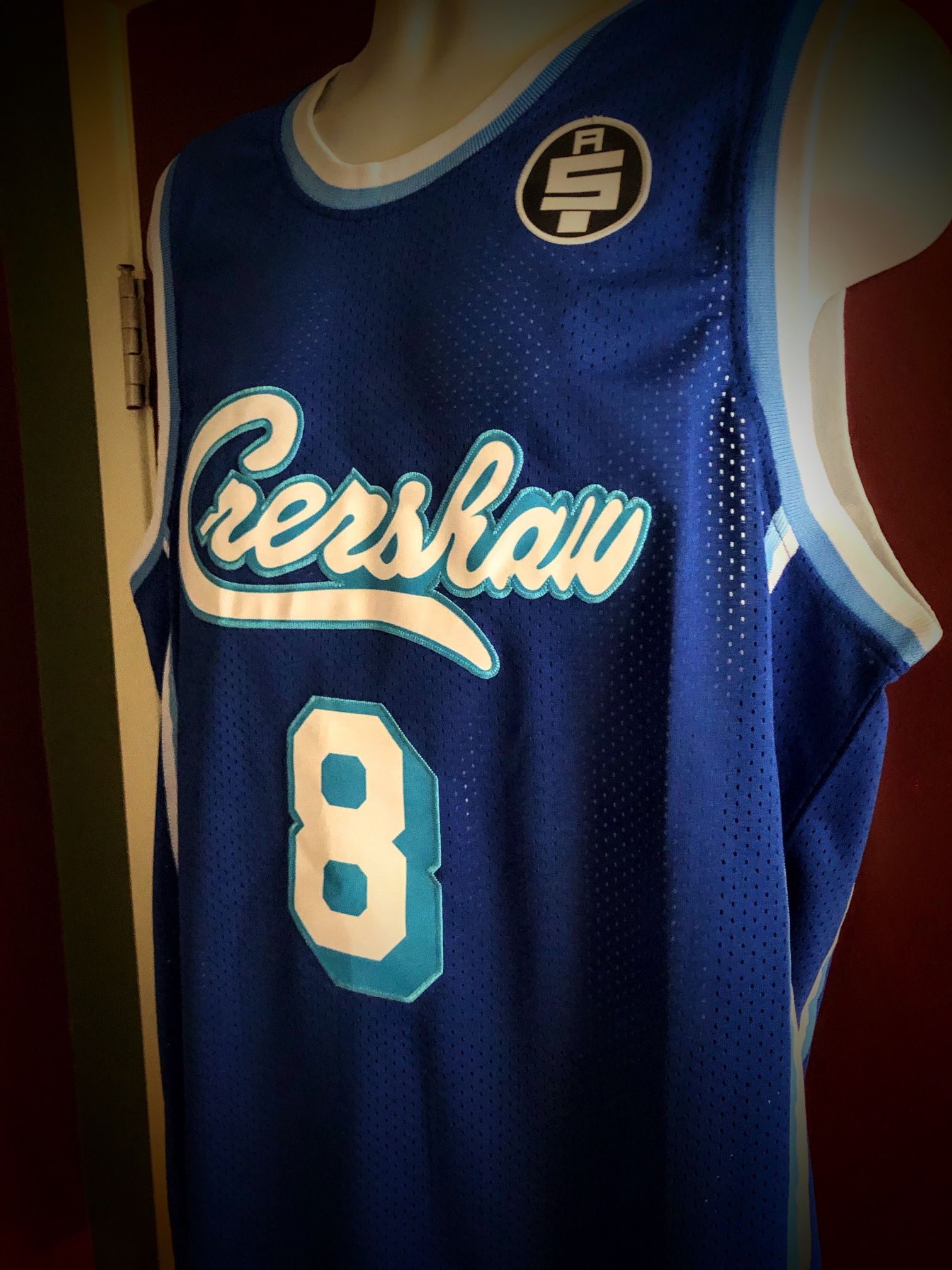 Nipsey Hussle Crenshaw edition Kobe Bryant Lakers jersey