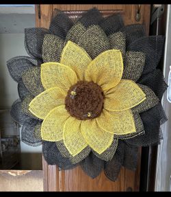 Large Sunflower Wreath
