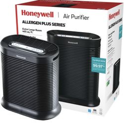 Honeywell HPA300 HEPA Air Purifier for Extra Large Rooms - Microscopic Airborne Allergen+ Dust Reducer, Cleans Up To 2250 Sq Ft in 1 Hour - Wildfire/S