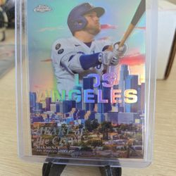 Dodgers  Max Muncy  Refractor  Card