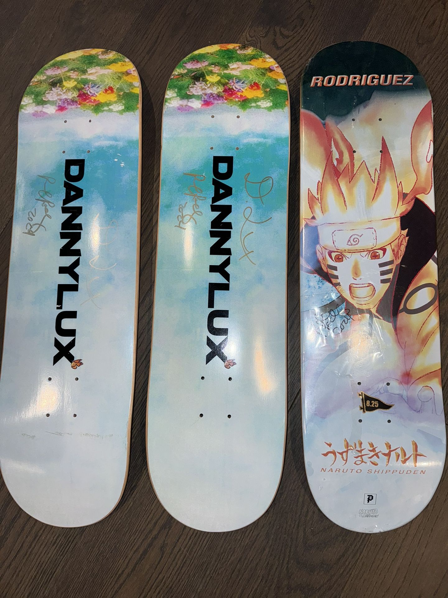 Primitive Skate Board & Danny Lux Board