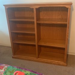 Wood Bookcase