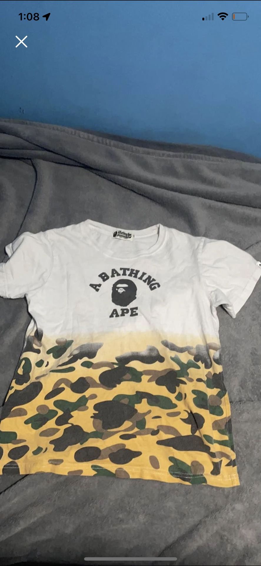 Bape shirt size medium