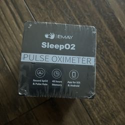 SleepO2 Wrist Recording Pulse Oximeter by EMAY | Continuous Pulse Oximeter to Record Blood Oxygen Saturation and Pulse Rate Overnight | Export Sleep R