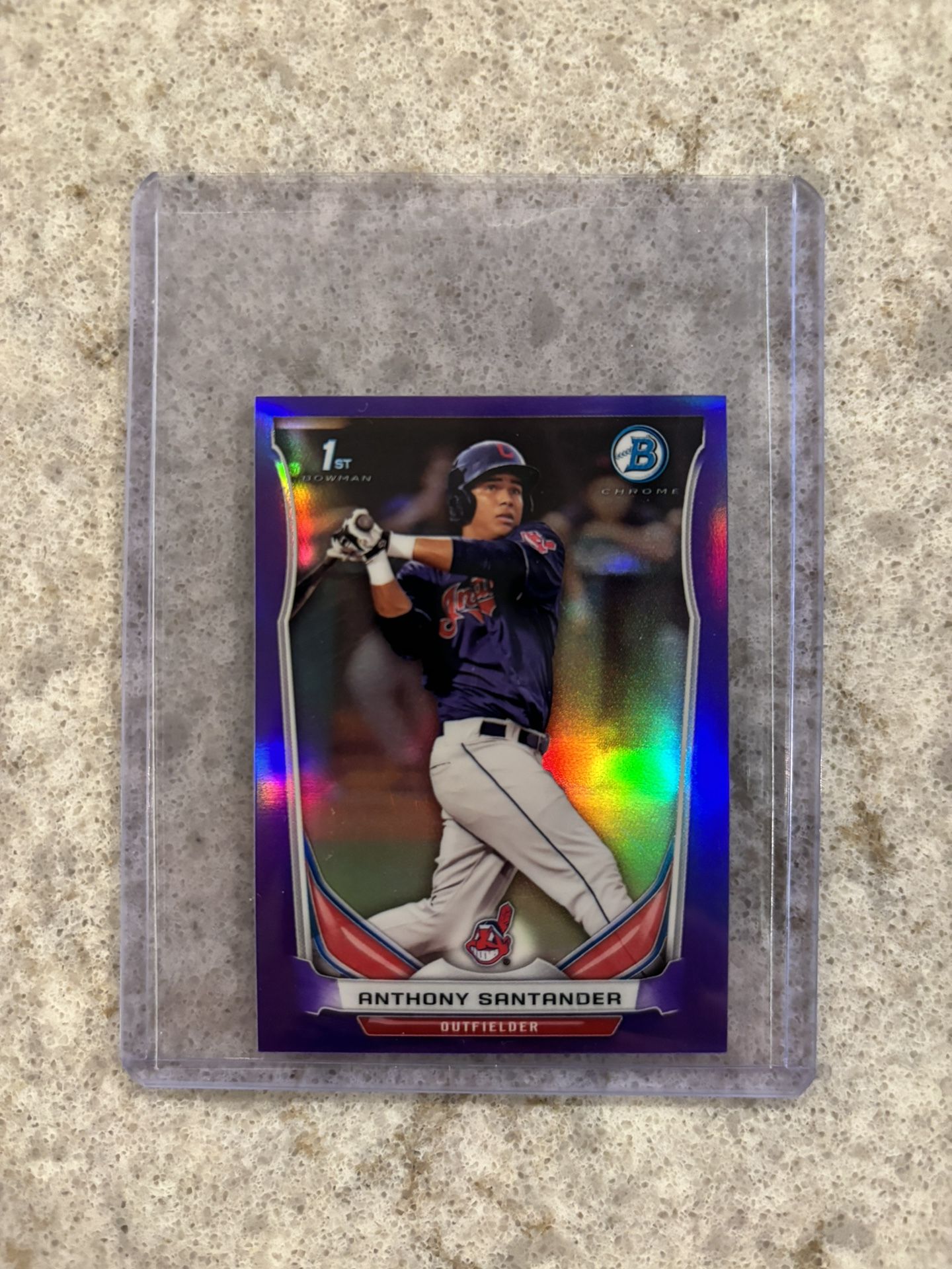 2014 Anthony Santander Bowman Chrome Rookies Rare