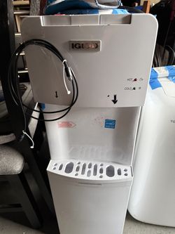 Water cooler $50 with 5 gal water bottle