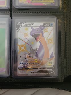 Lapras V Secret Rare Pokémon Card SV110/SV122