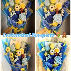 Cute Minions Bouquet 💐