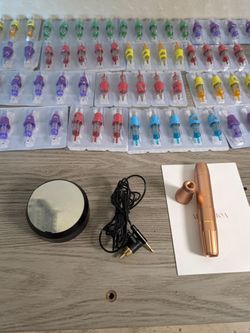 Mokohoa PMU Machine Kit Permanent Makeup Rotary Pen Rose Gold with Cartridges 

Mokohoa Cosmetic Permanent Makeup Machine Kit Lip Blush Eyebrow Microb