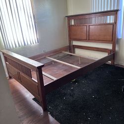 bed frame and dresser for sale not free 
