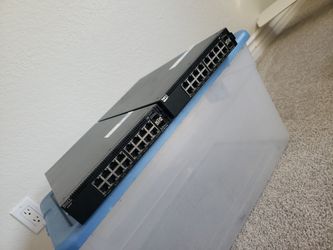 (2) Dell X1018P 18 Port Managed Network Switches