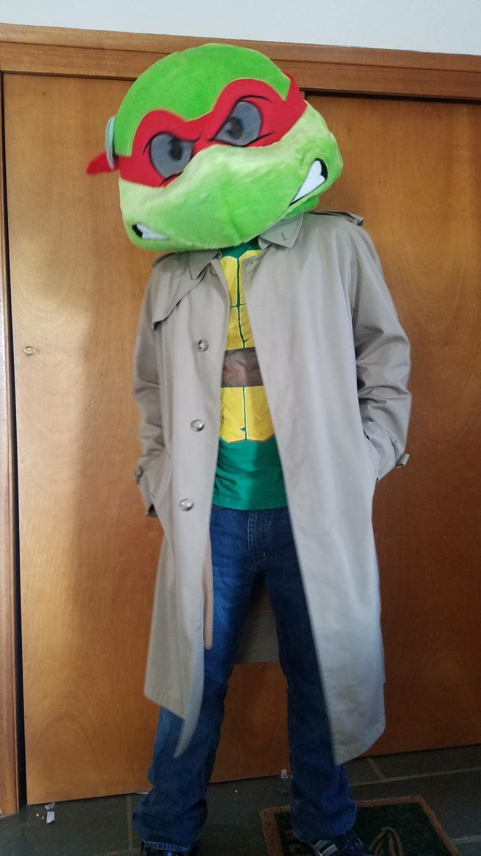 Tmnt Raphael custom Halloween Costume Adult size 40 mens for Sale in Kalispell, MT OfferUp