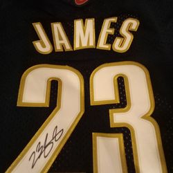 LeBron James Coa Autograph Jersey Lakers Cavs Signed 