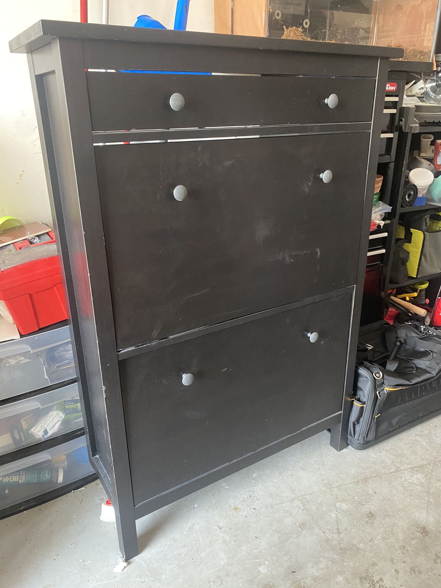 USED- IKEA HEMNES SHOE CABINET