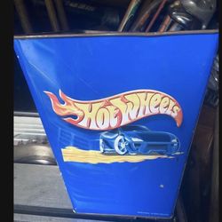 Vintage Metal Hot wheels Trash Can 2002