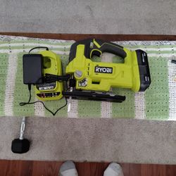 Ryobi Jigsaw Batteries And Charging Station