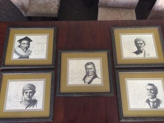 Great framed art!