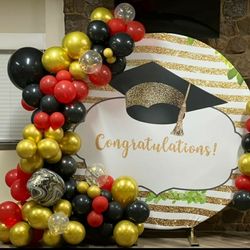 Balloons Graduation Party