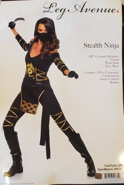 Ninja Stealth Women's Costume - Size Small