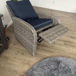 Wickered Reclining Chair