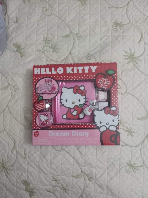 HELLO KITTY DIARY SET