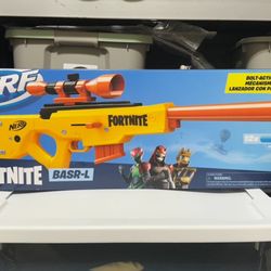 Nerf Fortnite Dart Gun Boys Toys BASR L Blaster Foam Sniper Rifle New In Box