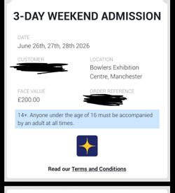 2X 3 day weekend passes