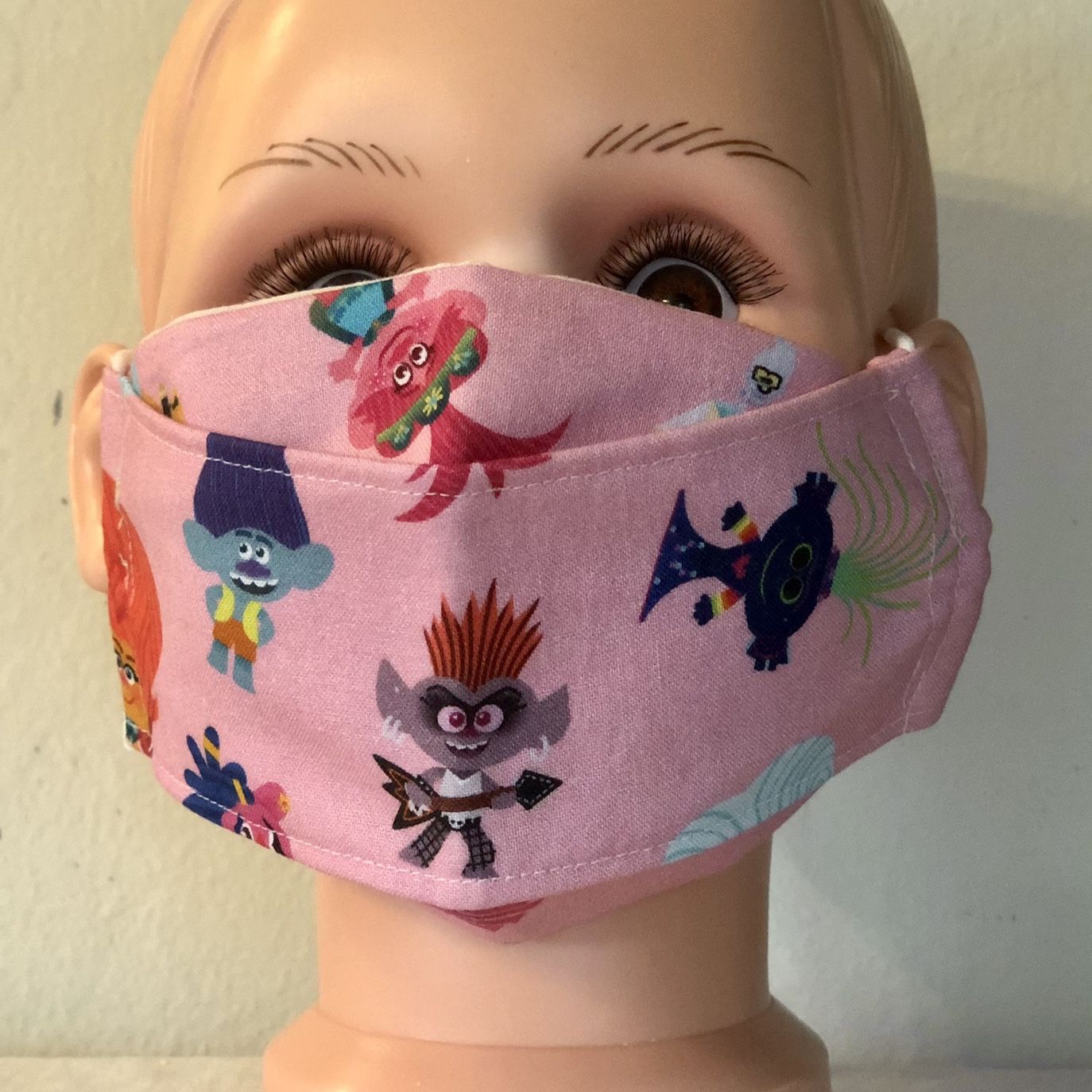 Trolls Queen Barb Kid Size 3D Face Mask