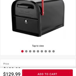 Oasis Large Residential Locking Mailbox With Key